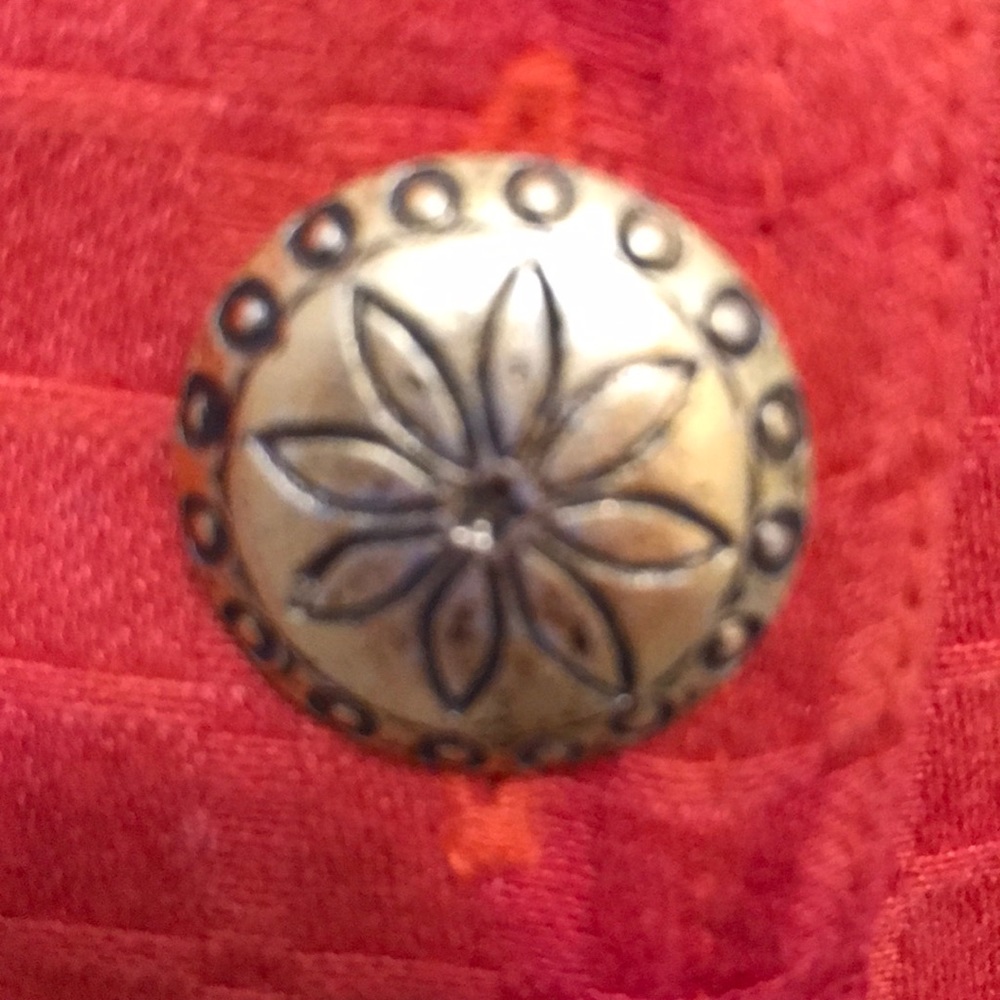 Orange Patchington Jacket! Ps Bust 41” Gorgeous! - image 7